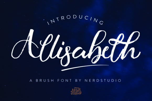 Allisabeth: Integrating a Brushed Handwritten Font into Professional Workflows