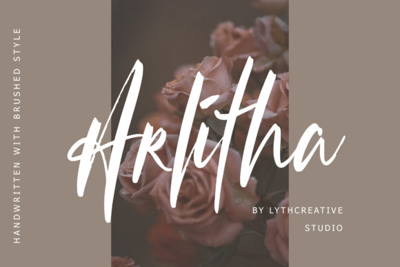 Arlitha: A Practical Look at a Brushed Script for Modern Design