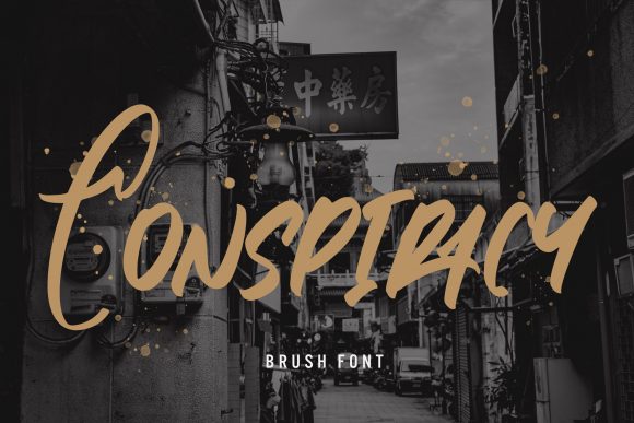 Conspiracy: The Bold Display Font That Transforms Urban Design