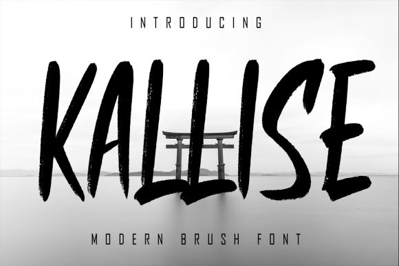 Evaluating Kallise: A Brushed Display Font for Textured Design