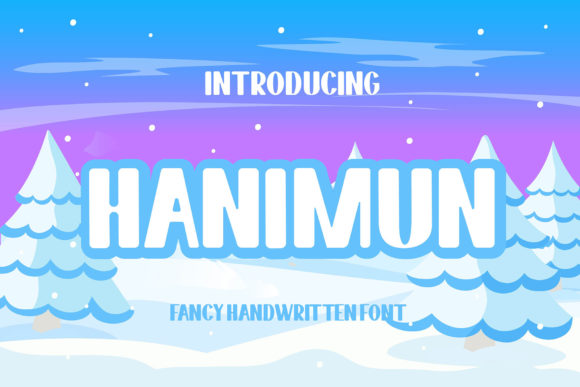 Hanimun: Integrating a Paint-Brushed Display Font into Professional Creative Workflows