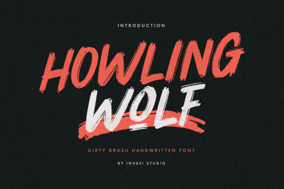 Howling Wolf: Unleashing Bold Expression in Modern Typography