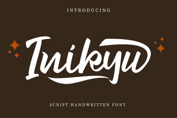 Inikyu: Elevate Design with Delicate Handwritten Charm