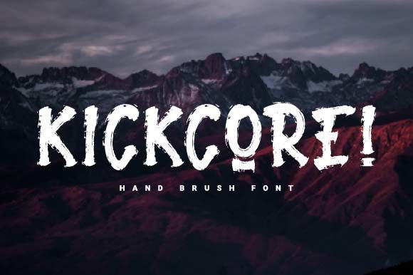 Mastering the Art of Atmospheric Typography with Kickcore for Halloween Design