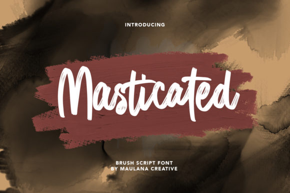 Masticated: Injecting Nostalgic Energy into Modern Typography