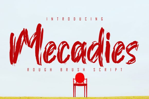 Mecadies: Elevating Your Brand with Modern Textured Typography