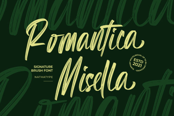 Romantica Misella: Strategic Typography for Modern Brand Clarity