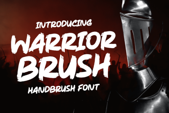 Unleashing Urban Energy: A Deep Dive into the Warrior Brush Typeface