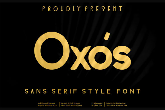 Why Oxos Is the Versatile Vintage Sans Serif Your Design Toolkit Needs
