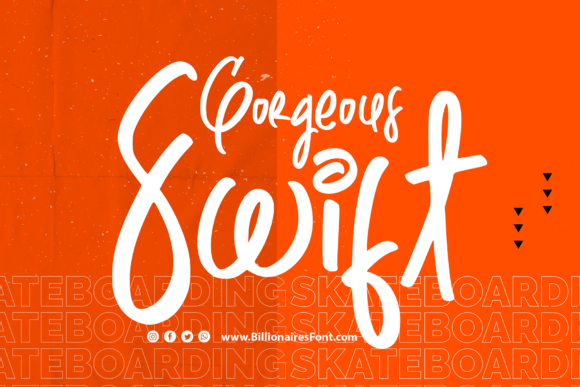 Why Swift Gorgeous Is the Brushed Handwritten Font Your Brand Needs